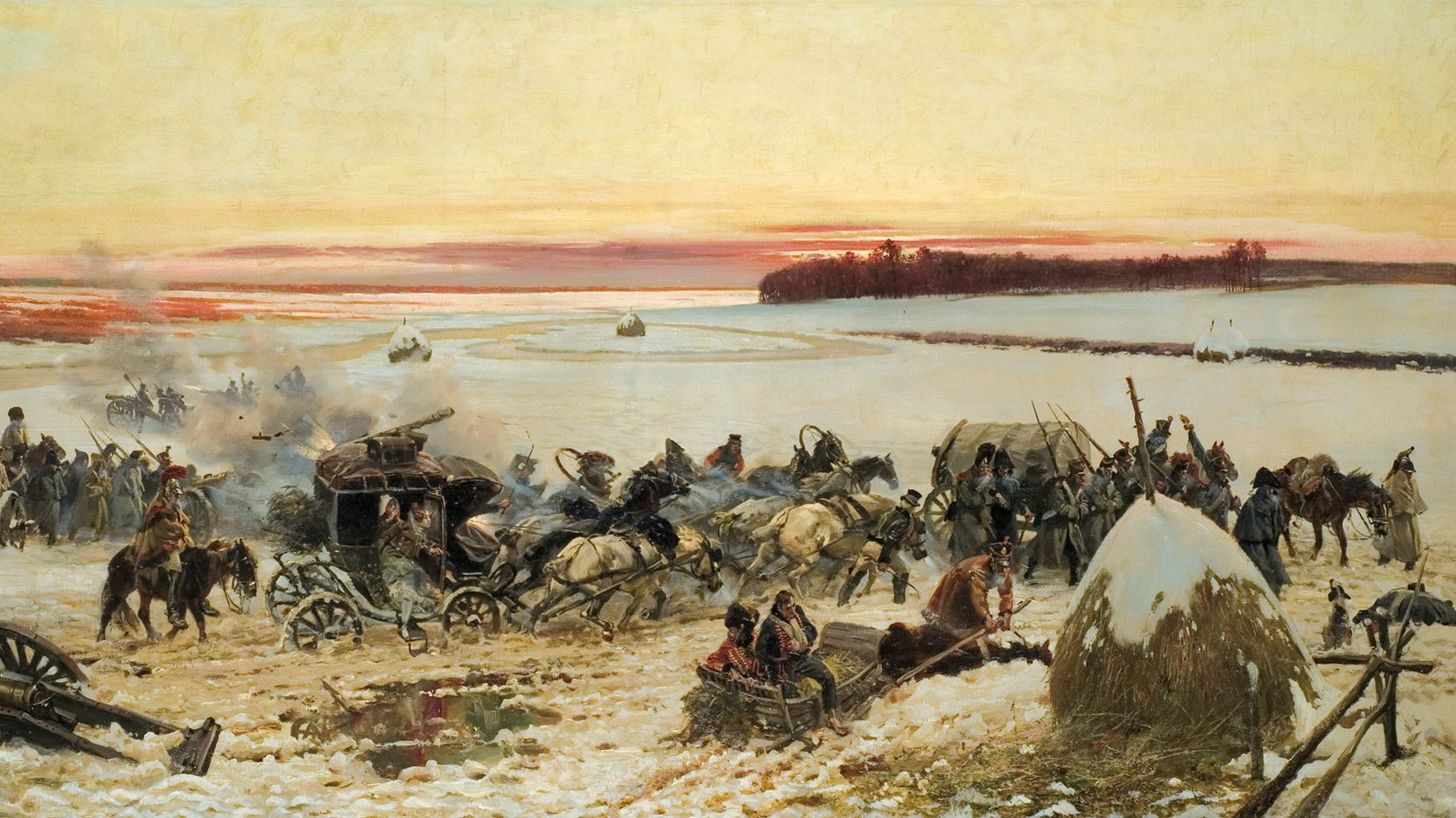 Отечественная война 1812 года переправа через реку Березину