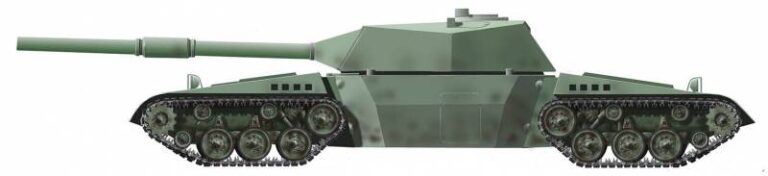 Сочленённый трёхсекционный танк, о котором идёт речь в данном материале
