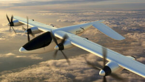 Будущее воздушного транспорта: Дрон вертикального взлета со складными крыльями от  PteroDynamics.