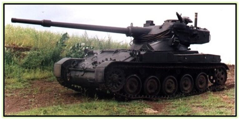 Опытная модернизация AMX-13 пушкой HVMS от компании NIMDA