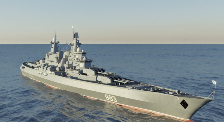 Линкор «Москва» из мира Modern Warships. Альтернативный Проект 1164 «Атлант». СССР