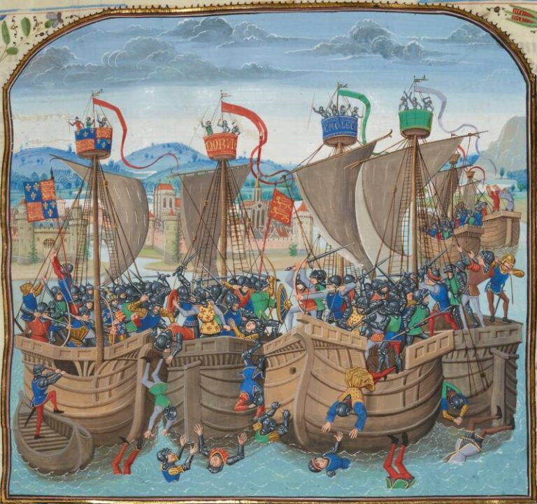 Битва при Слейсе, 1340 год.