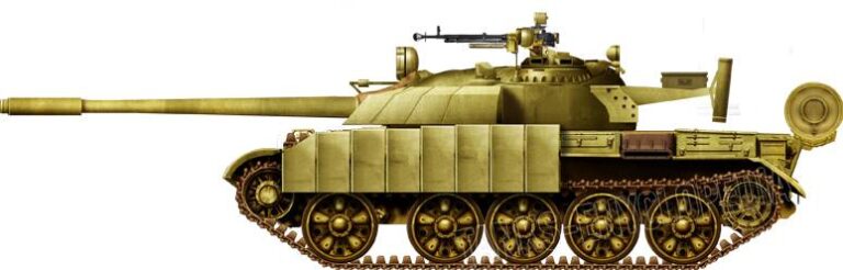 Полный облик серийной "Энигмы". Рисунок Tanks-encyclopedia.com
