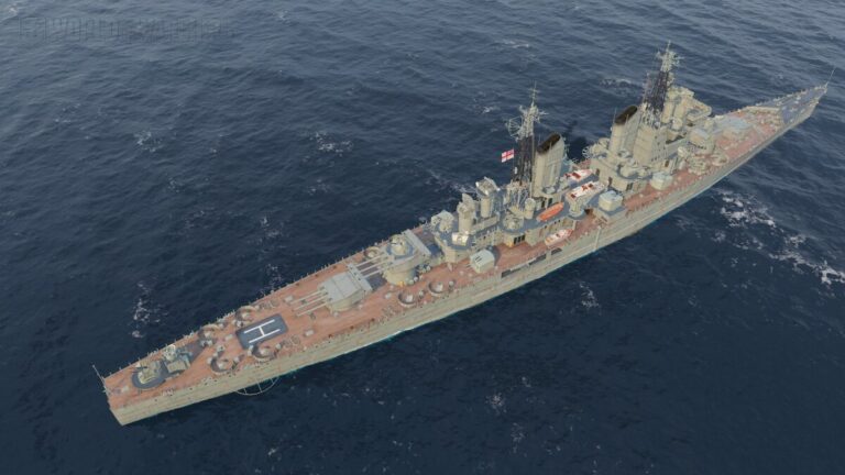 Игровая модель тяжелого крейсера "Голиаф"
