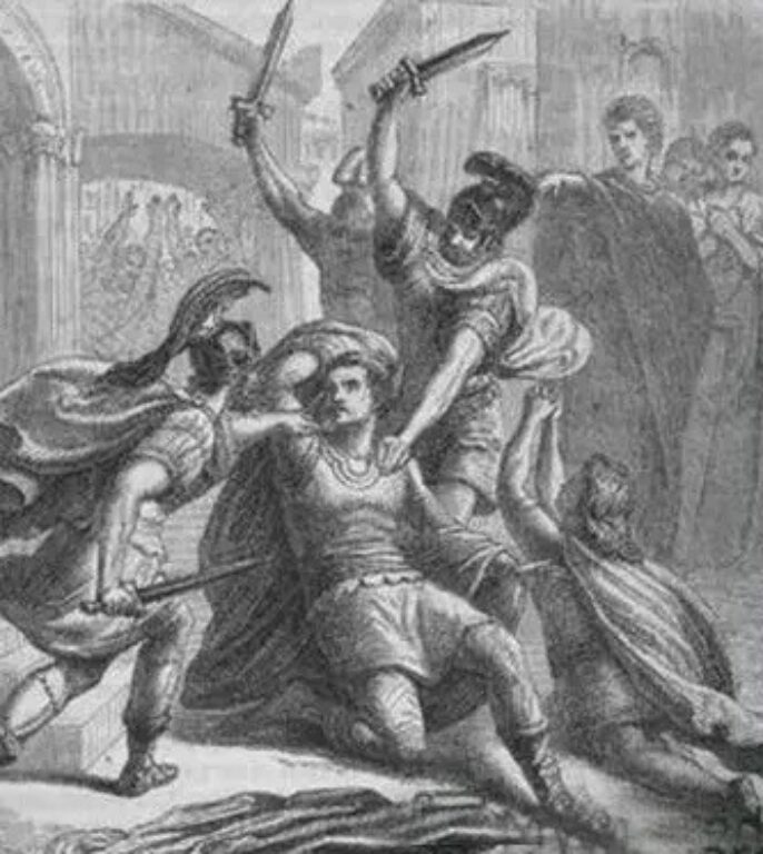 Убийство Стилихона в церкви Равенны