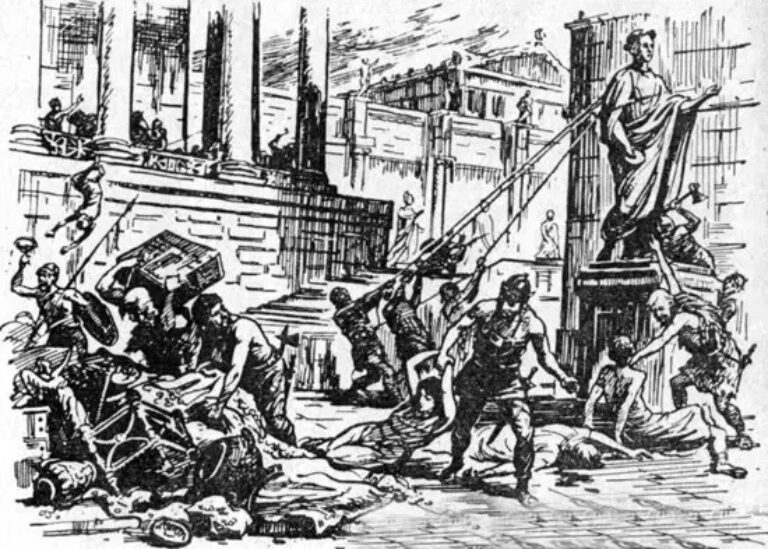 Разграбление Рима вестготами Алариха