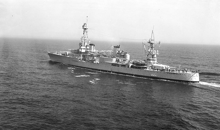 Тяжелый крейсер CA-26 «Нортхэмптон» - один из приоритетов американского кораблестроения в 30-е годы ХХ века