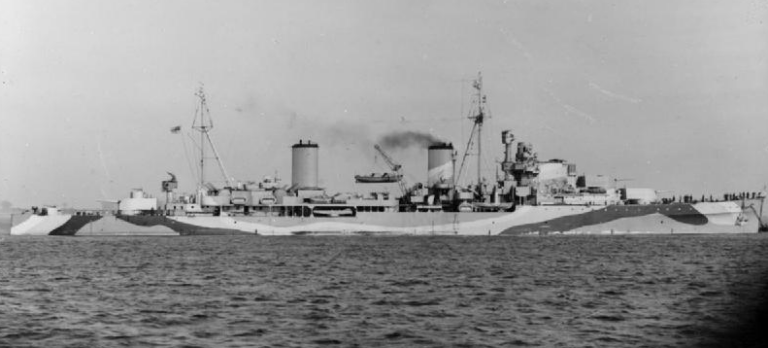 Крейсер «Аретьюза» (1942 год) – представитель британской серии «малых» легких крейсеров