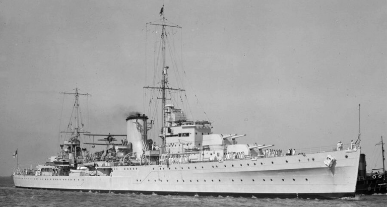 Легкий крейсер «Ахиллес» (тип «Линдер») – герой Ла-Платы
