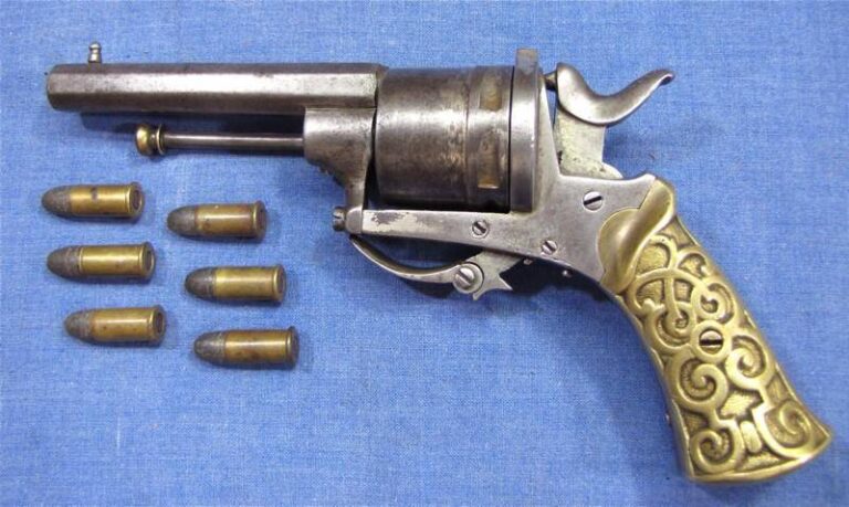 Револьвер Джозефа Гаспара, вид слева