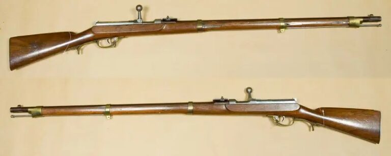Вот так выглядела эта винтовка 1841 года. Музей армии. Стокгольм