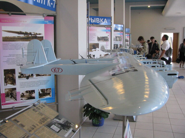 Сервоэлероны и серворули направления – на модели самолета К-7. Фото: С.Г. Мороз