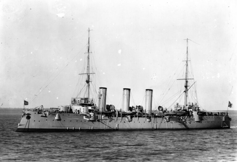 Крейсер 1 ранга «Богатырь» перед Первой Мировой