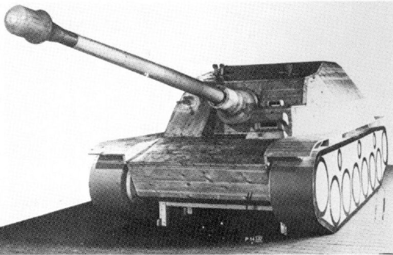 Проект перевооружения StuG III на 8.8 cm PaK 43. Источник: armedconflicts.com