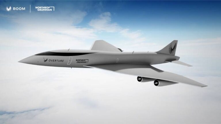 Вероятно так будет выглядеть самолёт Overture сделанный для ВВС США