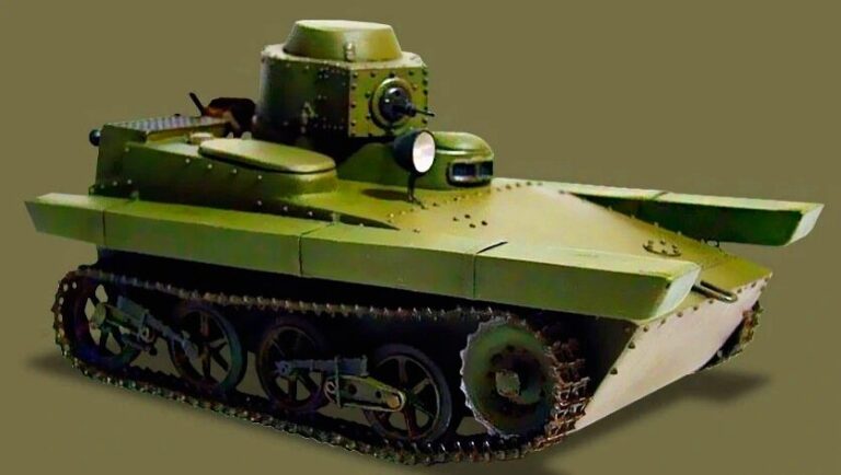 Т-33 «Селезень». Первый плавающий танк СССР