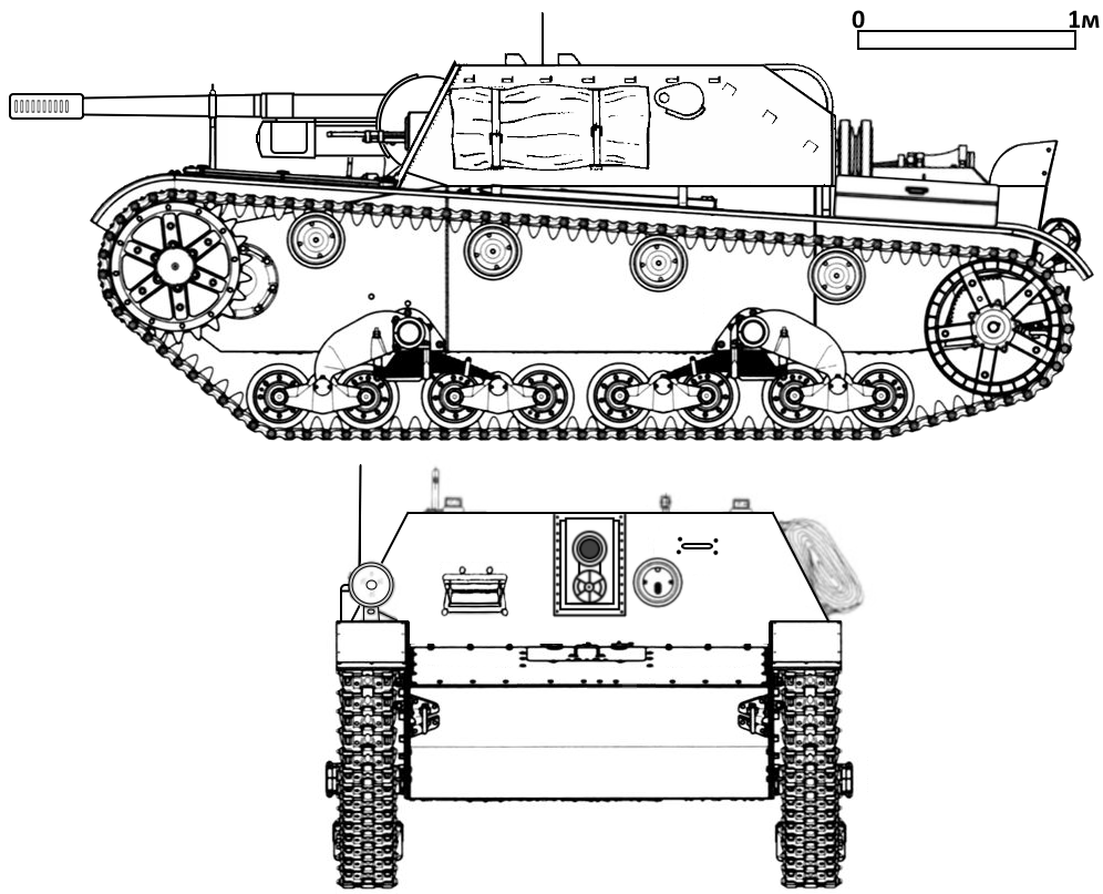 "Идеальная" САУ поддержки на базе Т-26