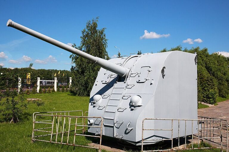 100-мм универсальная артиллерийская установка Б-34
