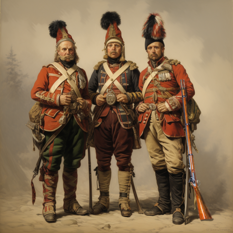 Солдаты-вагры на службе Британской Империи 