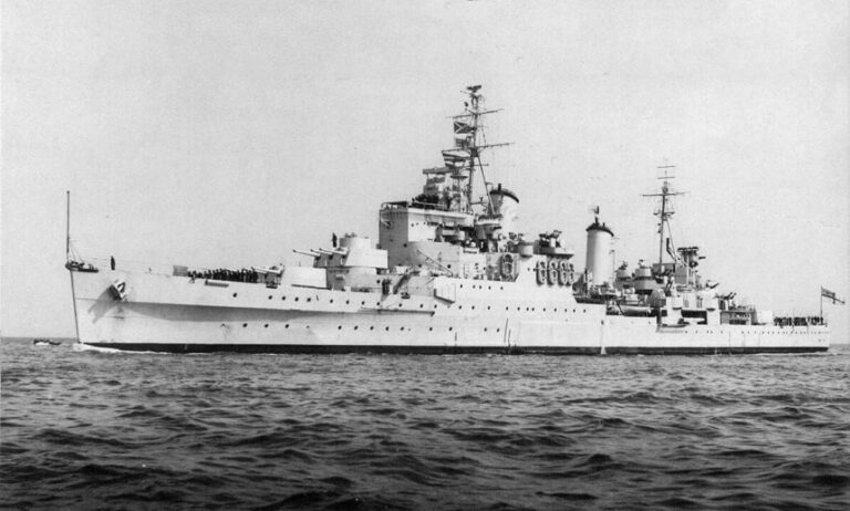 Британский лёгкий крейсер "Глазго"