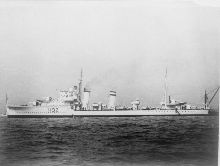 Британский эсминец «Гловворн»