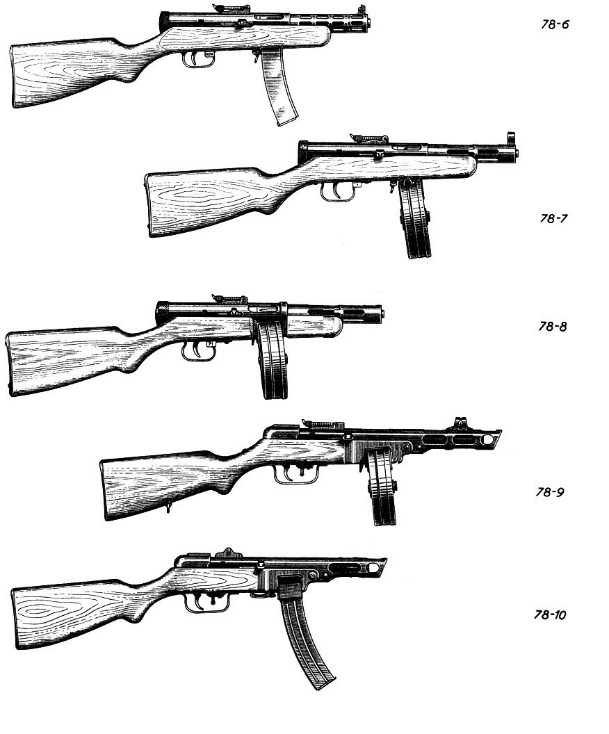 Почти альтернативные укороченные пистолет-пулеметы Дегтярева и Шпагина