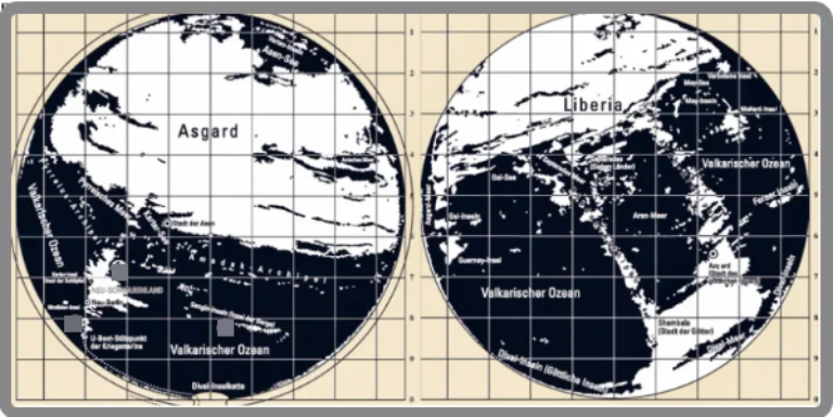 Странная карта Земли