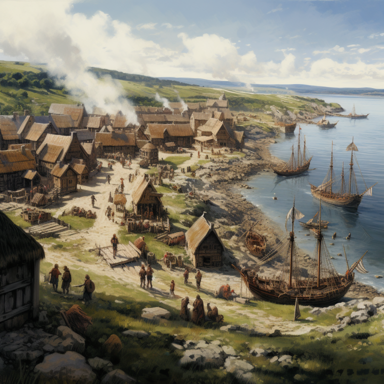 Деревня викингов в Винланде