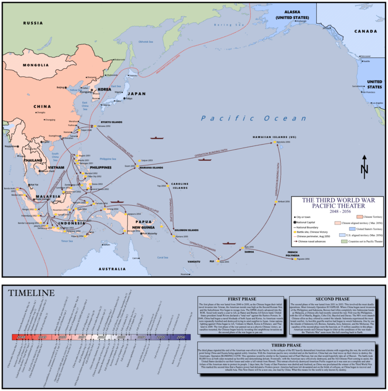 Третья Мировая на Тихом Океане. Китай против США. Как это будет