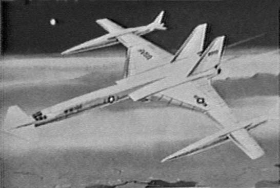 Сверхзвуковой стратегический бомбардировщик XB-70 Valkyrie («Валькирия»). США