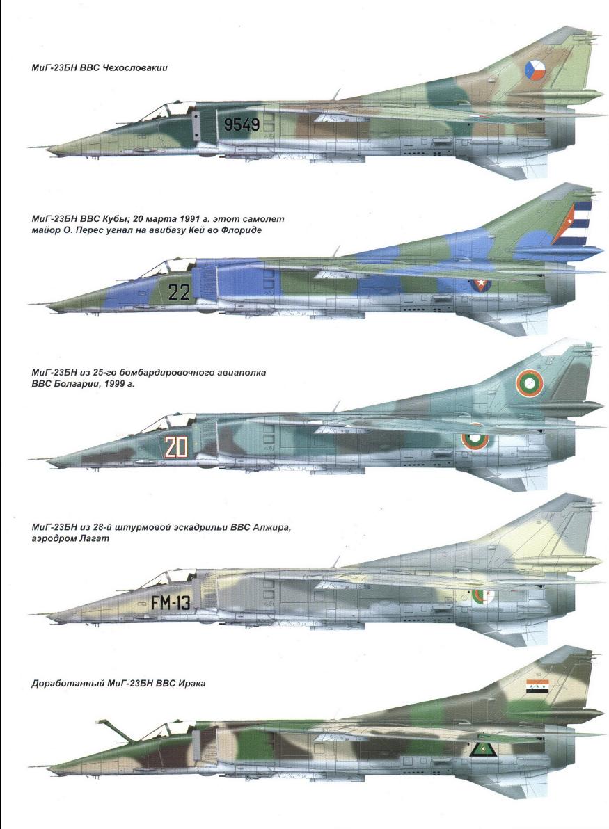 Истребитель-бомбардировщик МиГ-27. 