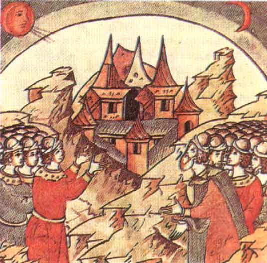 Солнечное затмение предшествовало нападению монголо-татар, одежда русских образца 1236 года