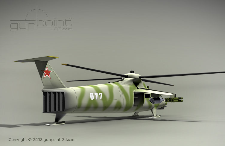 Российский летающий танк будущего – Ми-42.