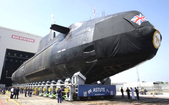 Британская подводная лодка Astute