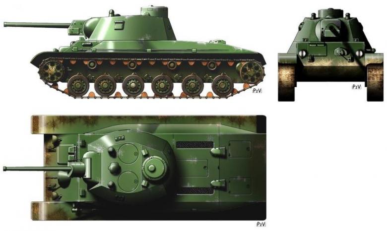 Танк Т-34М