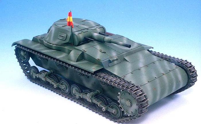 "Игрушечный танк": C.C.I. Tipo 1937 или Carro Armato L3?