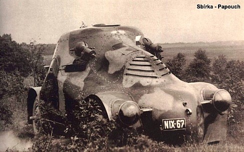 Бронеавтомобиль «Шкода» PA-2 “Zelva”. 20-е годы. Чехословакия