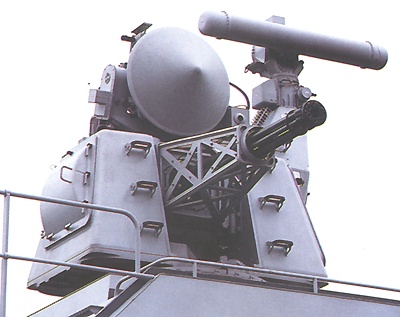 30 мм пушка Гатлинга установленная на кораблях "Роттердам" и "Йохан де Витт"