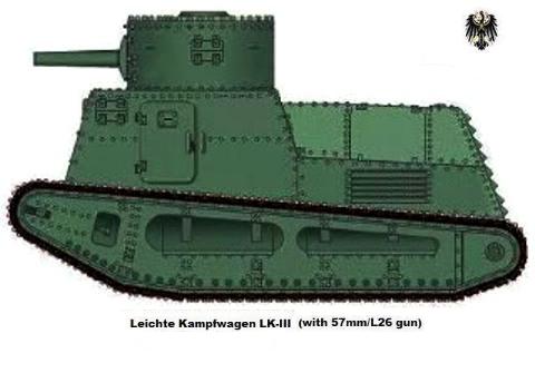 Упущенный шанс кайзера. Легкий танк LK-III