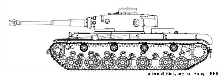 Танк альтернативного Третьего Рейха 