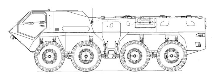 БТР - ГАЗ-5923Ш "Гильза"