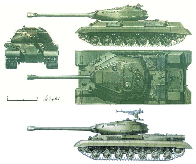 Тяжёлый танк ИС-4. СССР