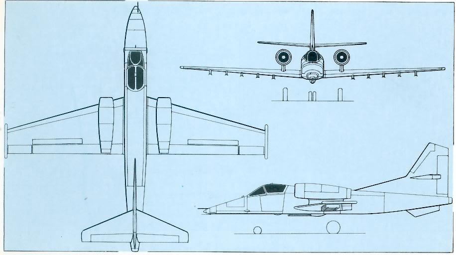 Альтернативный дозвуковой штурмовик Ce-25и его модификации. СССР