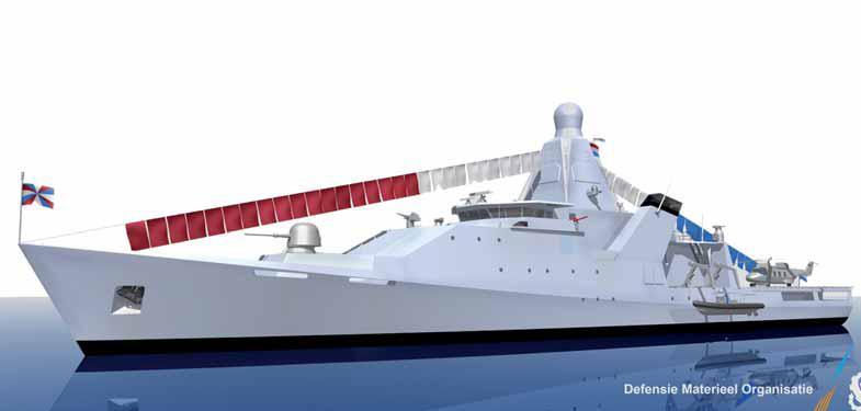 Проект голландского патрульного корабля.