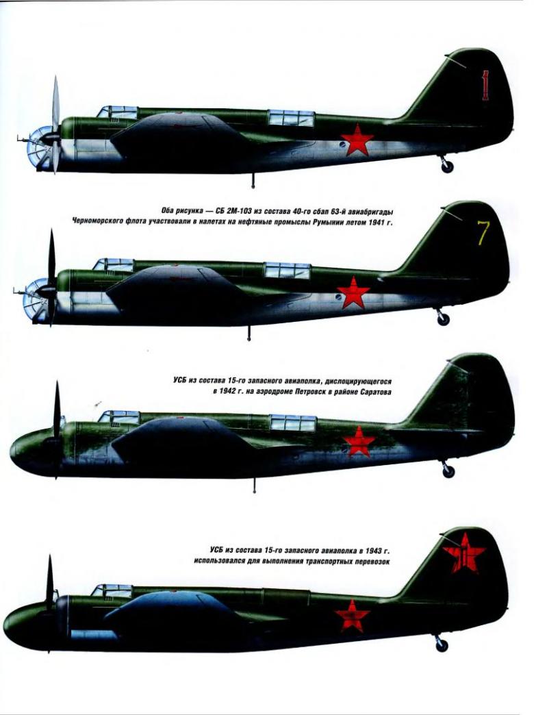 Бомбардировщик СБ