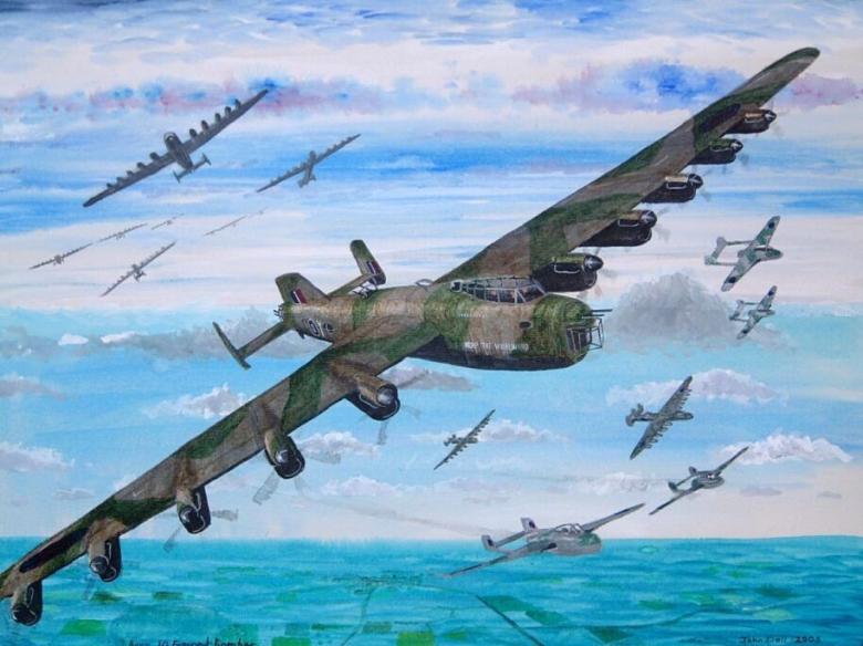 Десятимоторный бомбардировщик летающая-крепость – компании AVRO