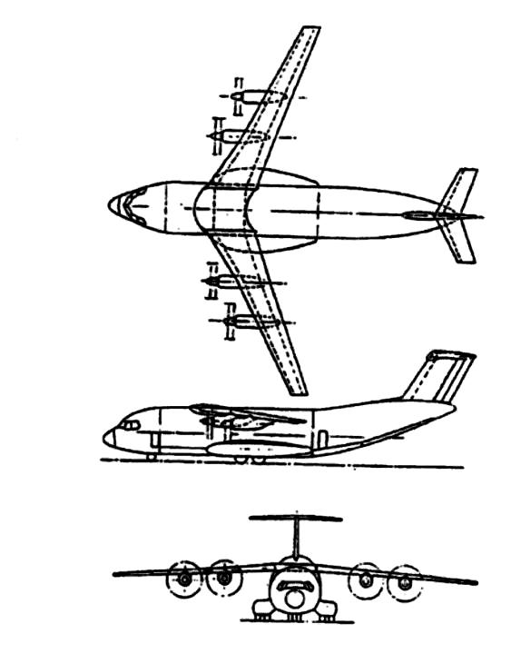 Нереализованные варианты европейского военно-транспортного самолёта Airbus A-400 М