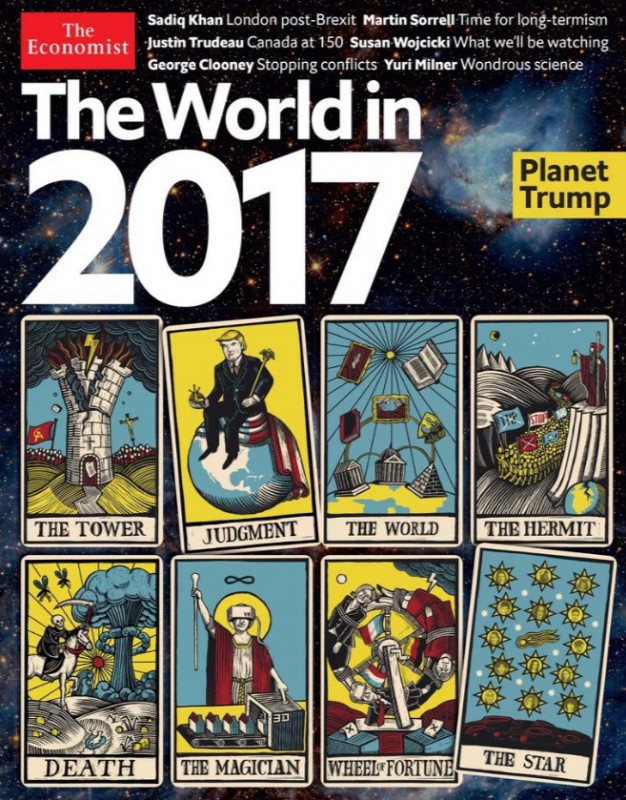 Расшифровка обложки The Economist: умрут религии, появится Третье Солнце, вернутся Рюриковичи и придёт мессия