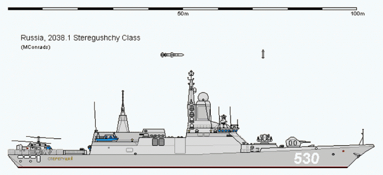 Корвет Проекта 20380 типа Стерегущий. Россия