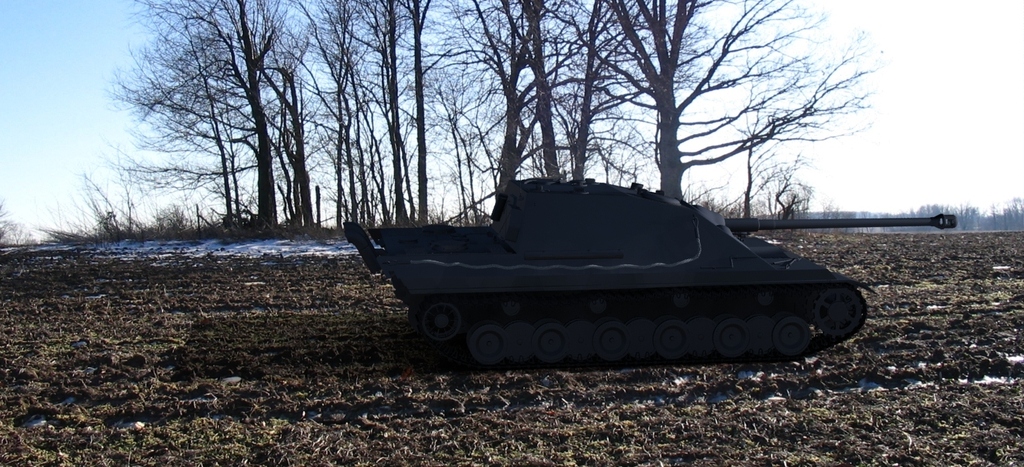 Альтернативное САУ Jagdpanzer VII JagerGepard. Германия